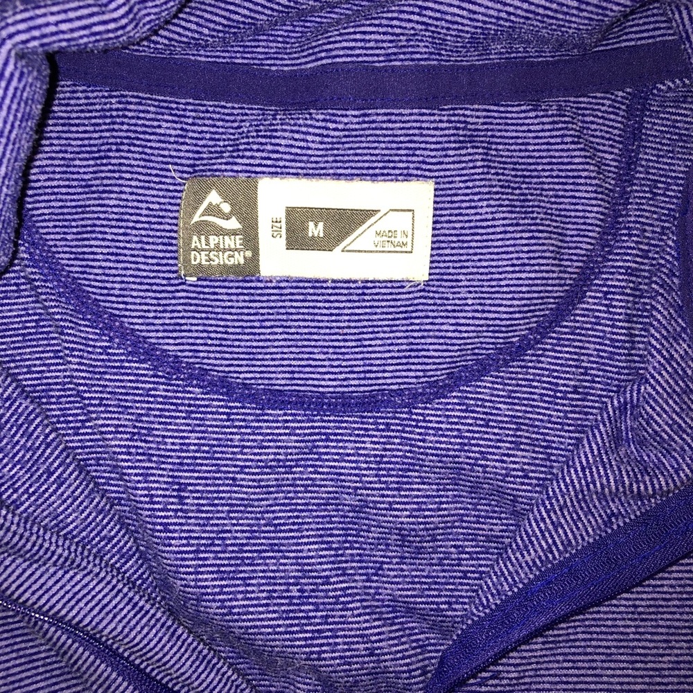 Purple Alpine Design Jacket - Picture 2 of 3